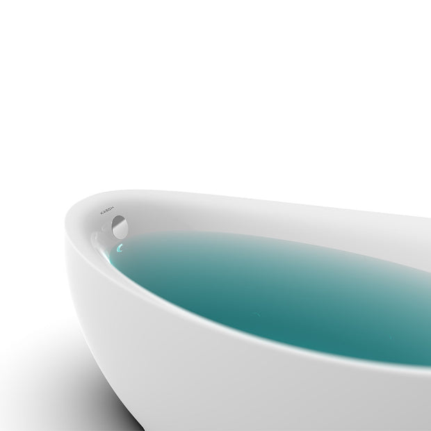 Акриловая ванна Leonardo со сливным узлом и спускным отверстием 180 см