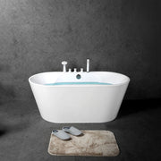 Отдельно стоящая акриловая ванна MSC со сливным узлом и спускным отверстием 150, 170 см