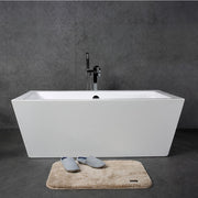 Отдельно стоящая акриловая ванна Oasis со сливным узлом и спускным отверстием 170 см
