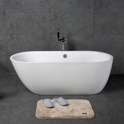 Акриловая ванна Olympia со сливным узлом и спускным отверстием 180 см