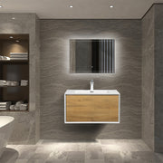 Подвесной туалетный шкаф для ванной комнаты Furla 75, 90 см